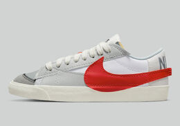 Nike: Белые кроссовки Blazer Low 77