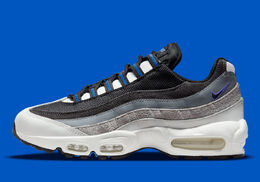 Nike: Чёрные кроссовки Air Max 95