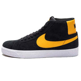 Nike: Чёрные кроссовки SB Zoom Blazer Mid