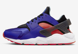 Nike: Голубые кроссовки Air Huarache Run