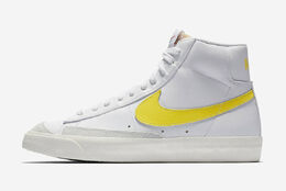 Nike: Белые кроссовки Blazer Mid 77 Vintage