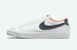 Nike: Джинсовые кроссовки Blazer Low 77