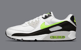 Nike: Белые кроссовки Air Max 90