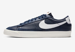 Nike: Синие кроссовки Blazer Low 77