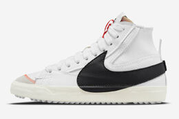 Nike: Белые кроссовки Blazer Mid 77