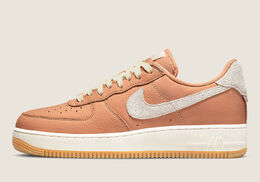 Nike: Светлые кроссовки Air Force 1 Low