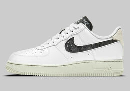 Nike: Белые кроссовки Air Force 1 Low