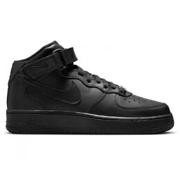 Nike: Чёрные кроссовки Air Force 1