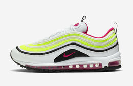 Nike: Розовые кроссовки Air Max 97