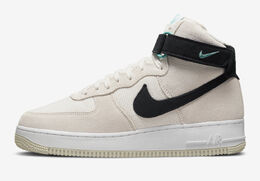 Nike: Коричневые кроссовки Air Force 1 High