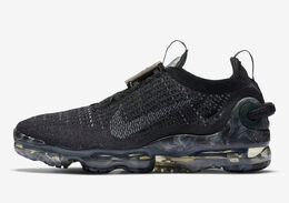 Nike: Чёрные кроссовки Air Vapormax 2020 Flyknit