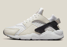 Nike: Светлые кроссовки Air Huarache