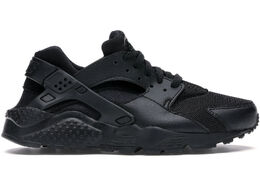 Nike: Чёрные кроссовки Air Huarache Run