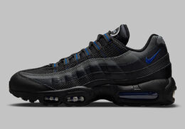 Nike: Чёрные кроссовки Air Max 95