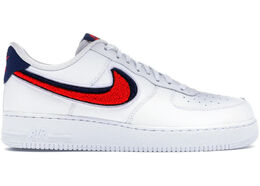 Nike: Белые кроссовки Air Force 1 Low