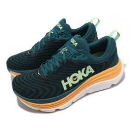 Hoka: Синие кроссовки