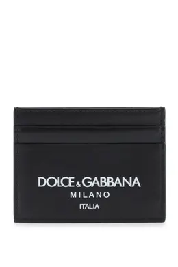 Dolce & Gabbana: Чёрный картхолдер 