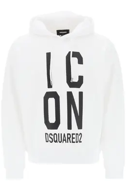 DSQUARED2: Толстовка  Icon с принтом