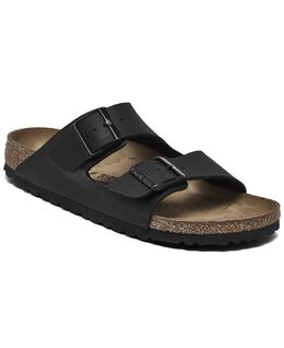 Birkenstock: Чёрные сандалии  Arizona