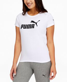 PUMA: Белая футболка  Essentials