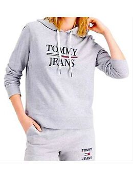 TOMMY JEANS: Серая толстовка