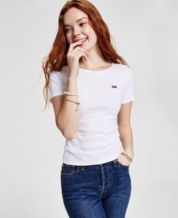 Levi's: Белая футболка 