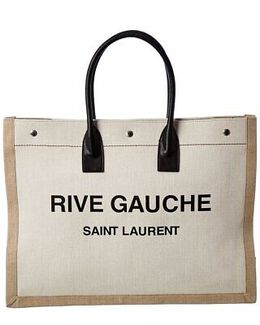 Saint Laurent: Белая сумка Noe Rive Gauche