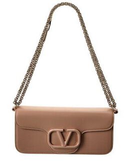 Valentino: Розовая сумка VLogo