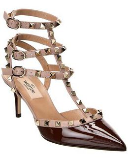 Valentino: Красные туфли Rockstud