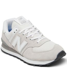 New Balance: Белые кроссовки  Core