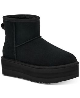 UGG: Чёрные угги  Classic Mini