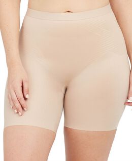 Spanx: Бежевые шорты 