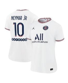 Jordan: Белая майка  Jordan x PSG