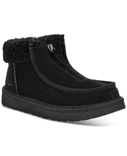 UGG: Чёрные ботинки