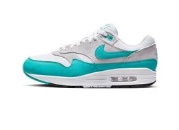 Nike: Серые кроссовки Air Max 1