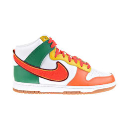 Nike: Белые кроссовки Dunk High