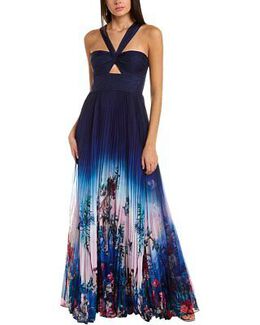 Marchesa Notte: Тёмное платье