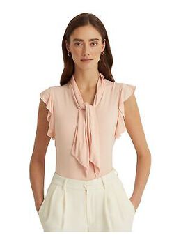 LAUREN RALPH LAUREN: Розовый топ