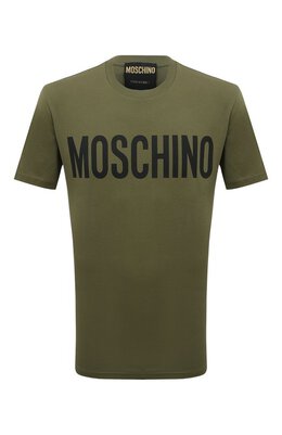 Moschino: Хлопковая футболка 