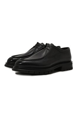 Santoni: Чёрные туфли 