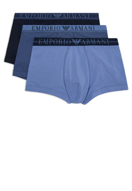 EMPORIO ARMANI Underwear: Синие трусы 