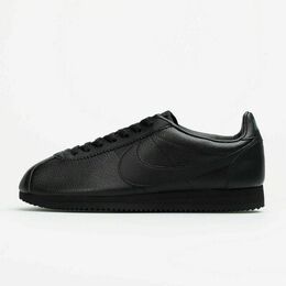 Nike: Чёрные кроссовки Classic Cortez