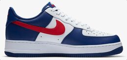 Nike: Многоцветные кроссовки Air Force 1