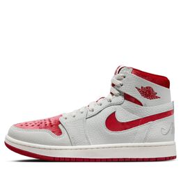 Jordan: Белые кроссовки Air Jordan 1 Zoom