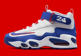 Nike: Красные кроссовки Air Griffey Max 1