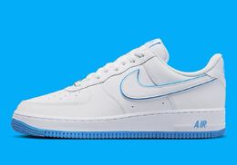 Nike: Белые кроссовки Air Force 1