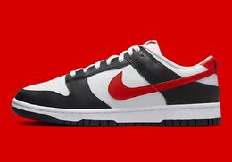 Nike: Чёрные кроссовки Dunk Low Retro