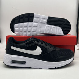 Nike: Чёрные кроссовки Air Max SC