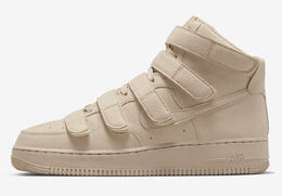 Nike: Коричневые кроссовки Air Force 1 High