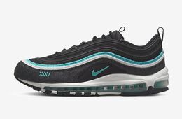 Nike: Чёрные кроссовки Air Max 97 SE